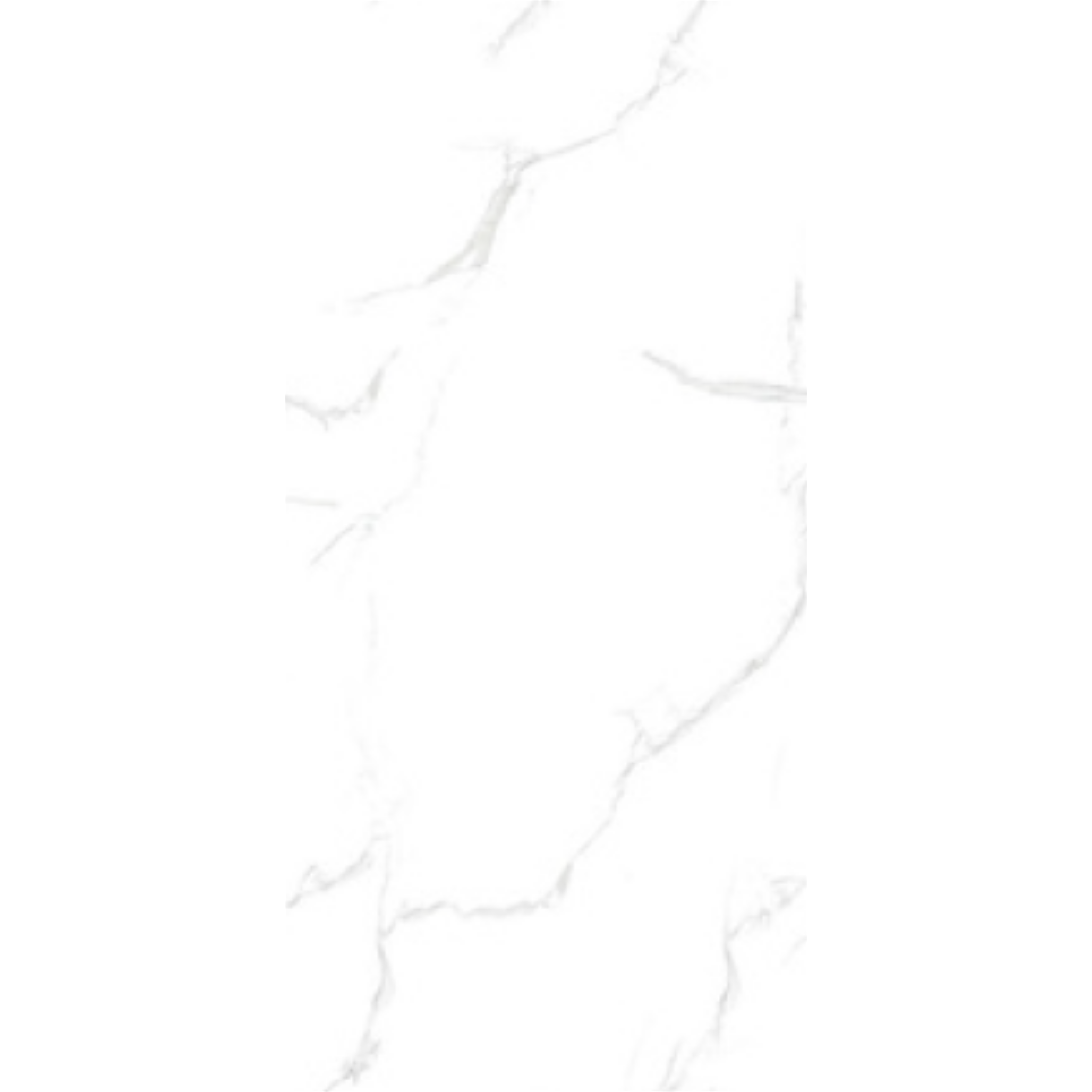 Mint Statuario 80x160cm glossy porcelain tile with white marble base and subtle mint tones. Durable 09mm design ideal for modern luxury interiors.