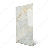 Misty Moss glossy stone look porcelain tile 60x120cm with 9mm thickness features soft earthy tones, polished surface, and durable performance for interiors.