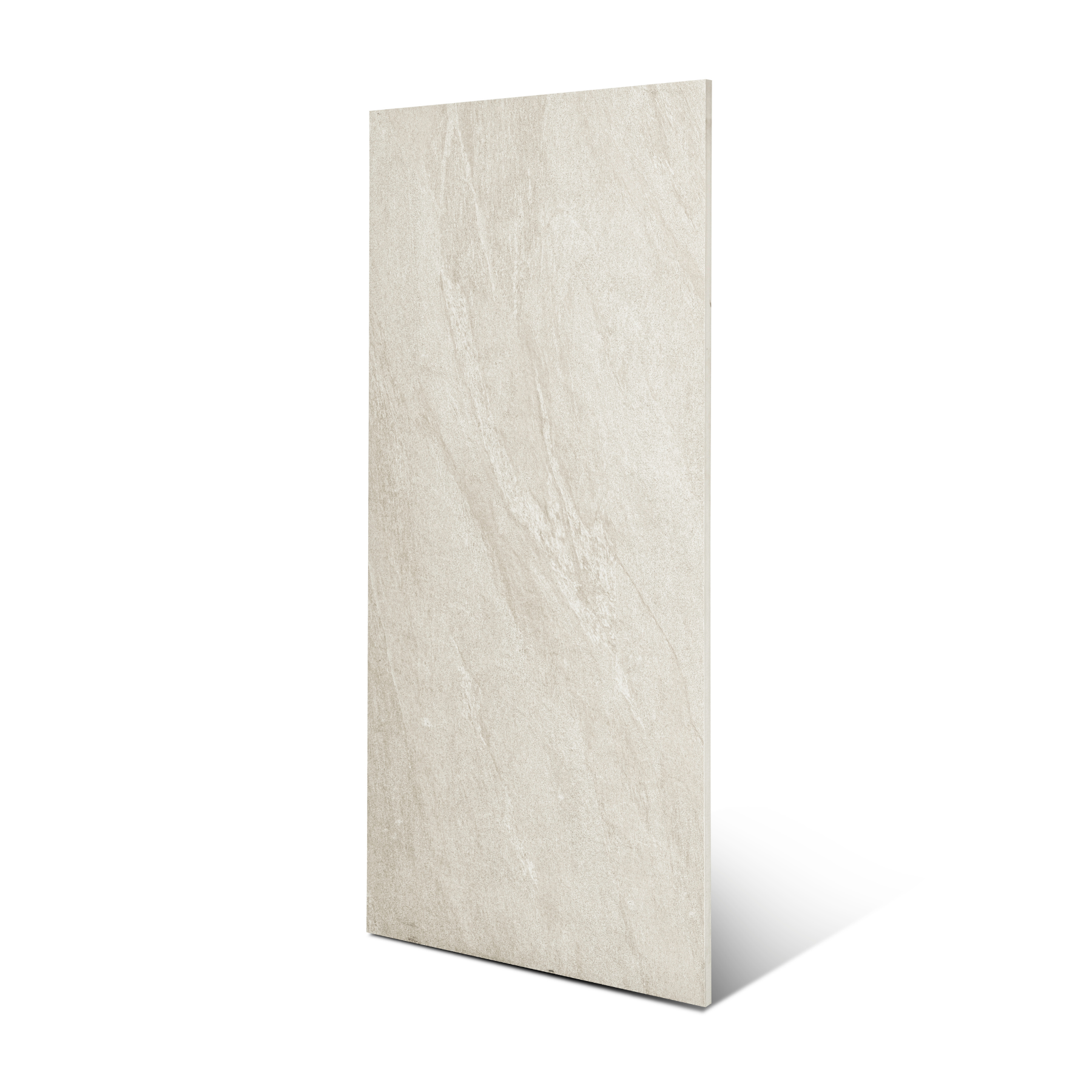 Mountain White porcelain tile 60x120cm 2mm thickness, white stone look design, durable porcelain tile for modern floors and walls.