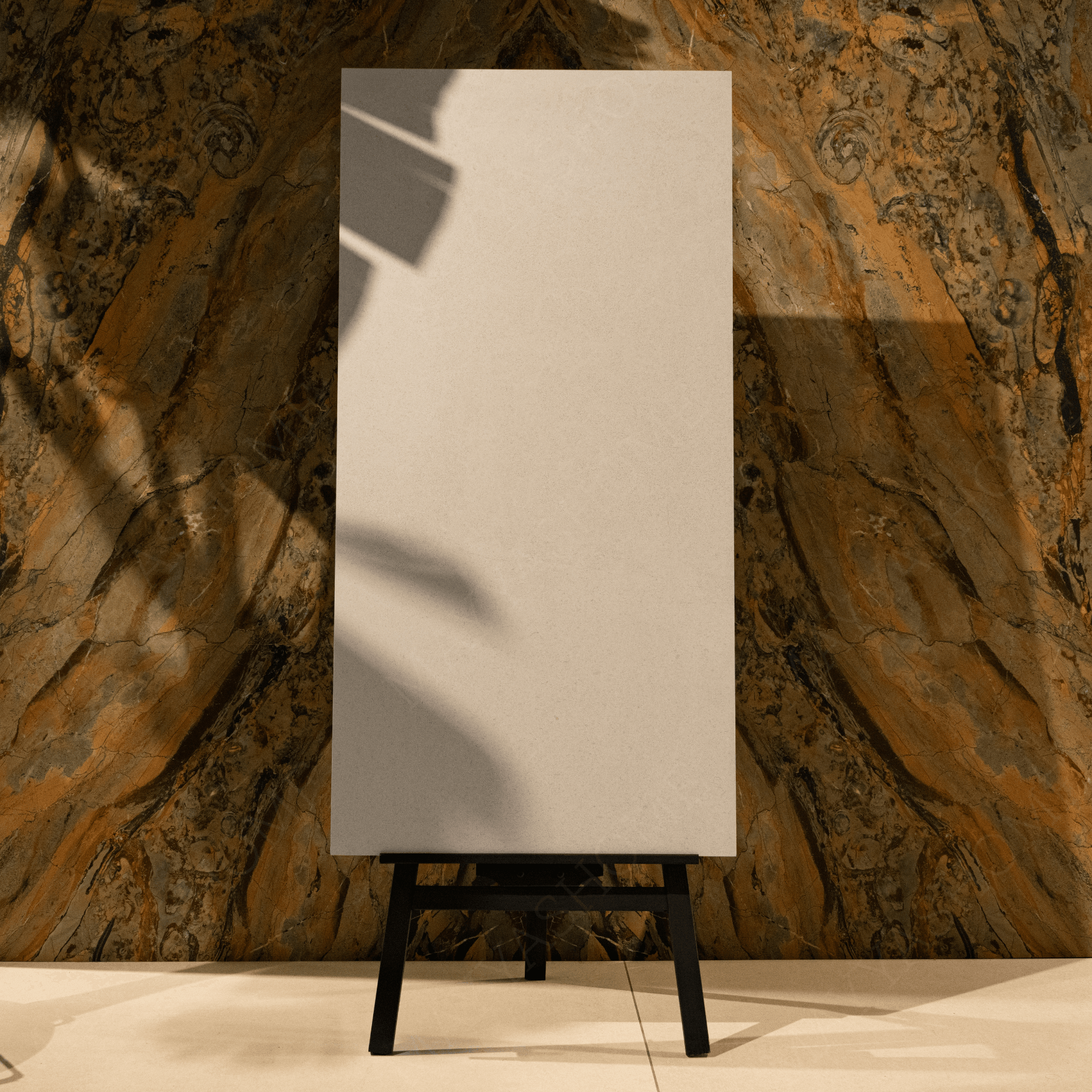 Norway Crema porcelain tile 60x120cm with 9mm thickness features a warm marble look, durable porcelain body for floors and walls.