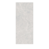 Omani Grey glossy light grey porcelain tile with subtle marble veining in 80x240cm size
