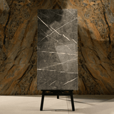 Pietra Grey tiles (60x120cm, 9mm) feature a High Gloss finish with a sophisticated grey design. Perfect for Indoor Floors and Walls, these Porcelain tiles add a touch of modern elegance and refined style to any space. The glossy surface enhances the rich grey tones, creating a sleek and contemporary atmosphere ideal for both residential and commercial interiors.