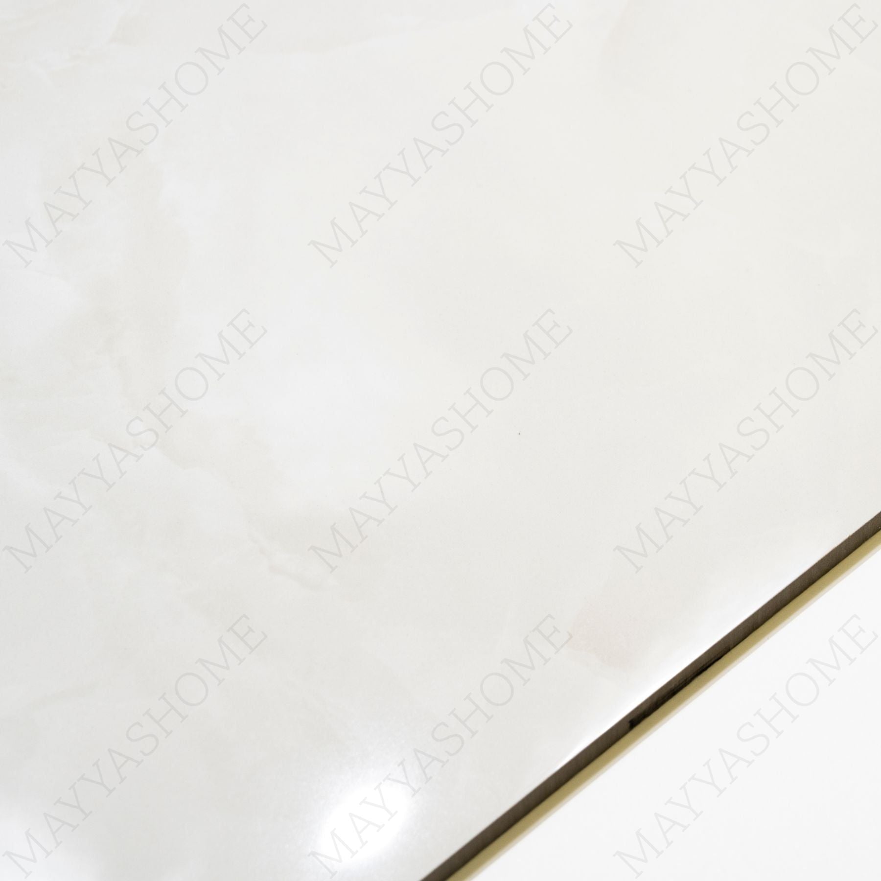 Porter Sky glossy porcelain tile 60x120cm with 9mm thickness features cool sky blue tones, refined surface detail and elegant polished finish.