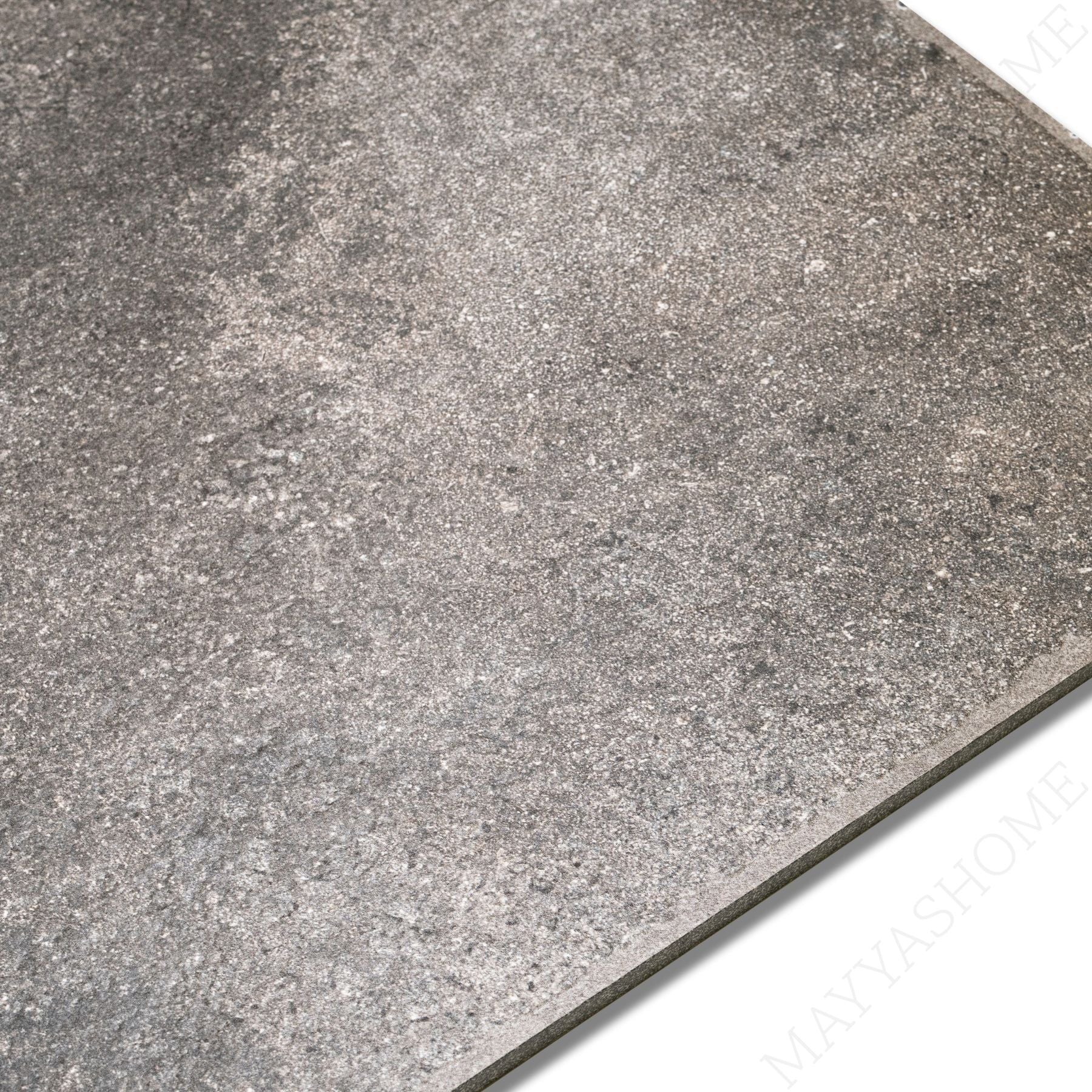 Portland Nero Edge matte cement effect porcelain tile 60x120cm 9mm delivers deep charcoal tones, modern texture, and durable performance for floors and walls.