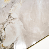 Porto Gold porcelain tile 60x120cm 9mm thickness, marble look design with gold veining, durable porcelain, ideal for luxury floors and walls.