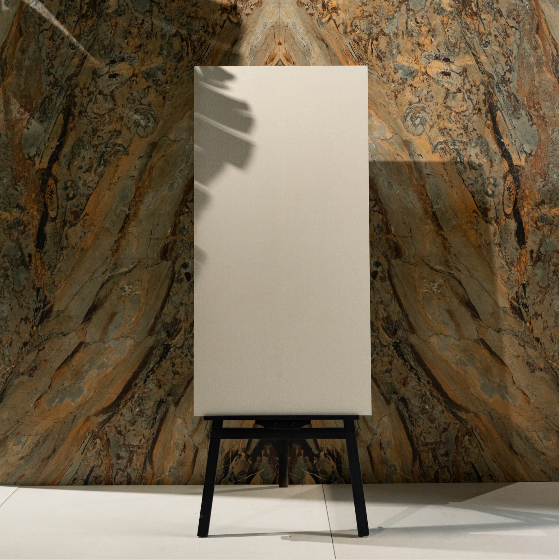Premium Smooth Beige matt porcelain tile 60x120. Durable large format floor and wall tile with elegant neutral tone, perfect for modern residential and commercial interiors.