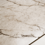 Rociado porcelain tile 60x120cm 9mm thickness, light grey marble look design, durable porcelain tile ideal for modern floors and walls.