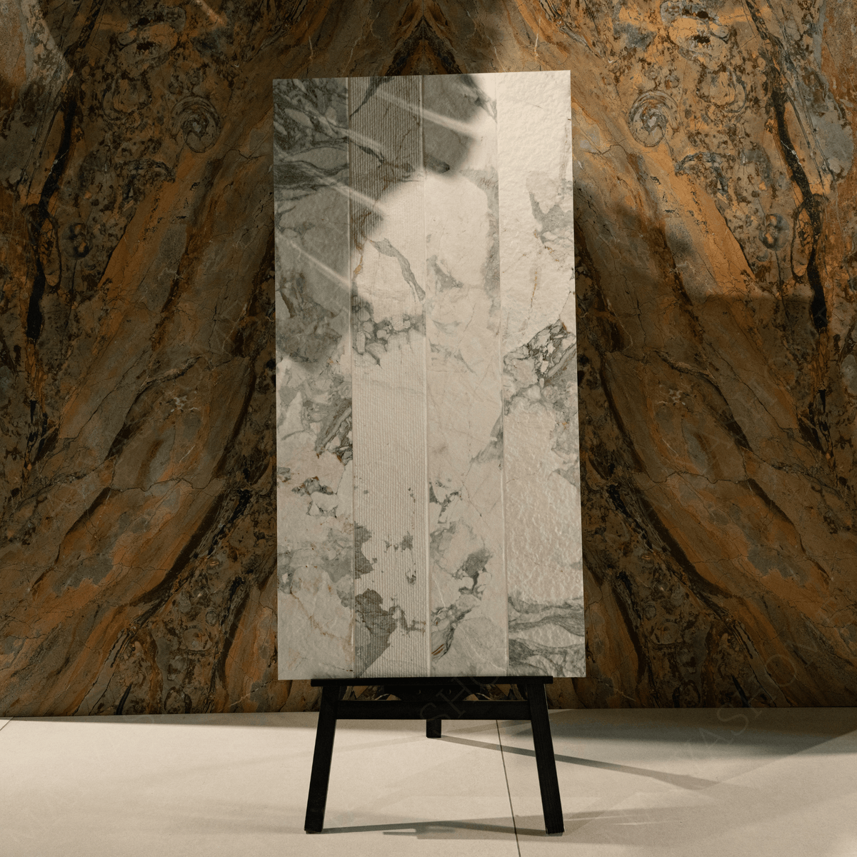 Rock Monti Venato 60x120cm porcelain tile with antiglare matt finish. Durable, stylish, and easy to maintain for modern floors and walls.