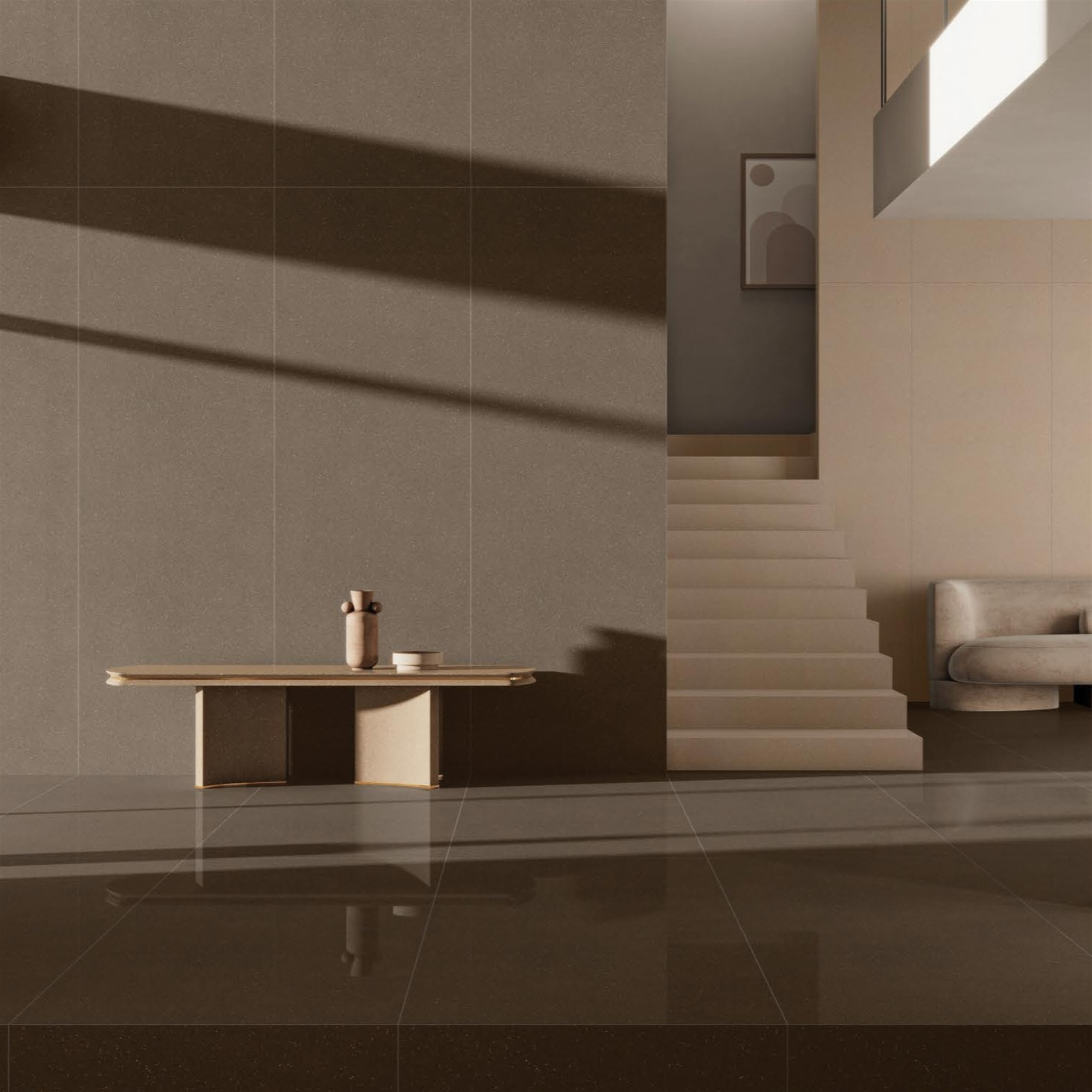 SAGA Royal Coco fullbody porcelain tile with elegant coco design