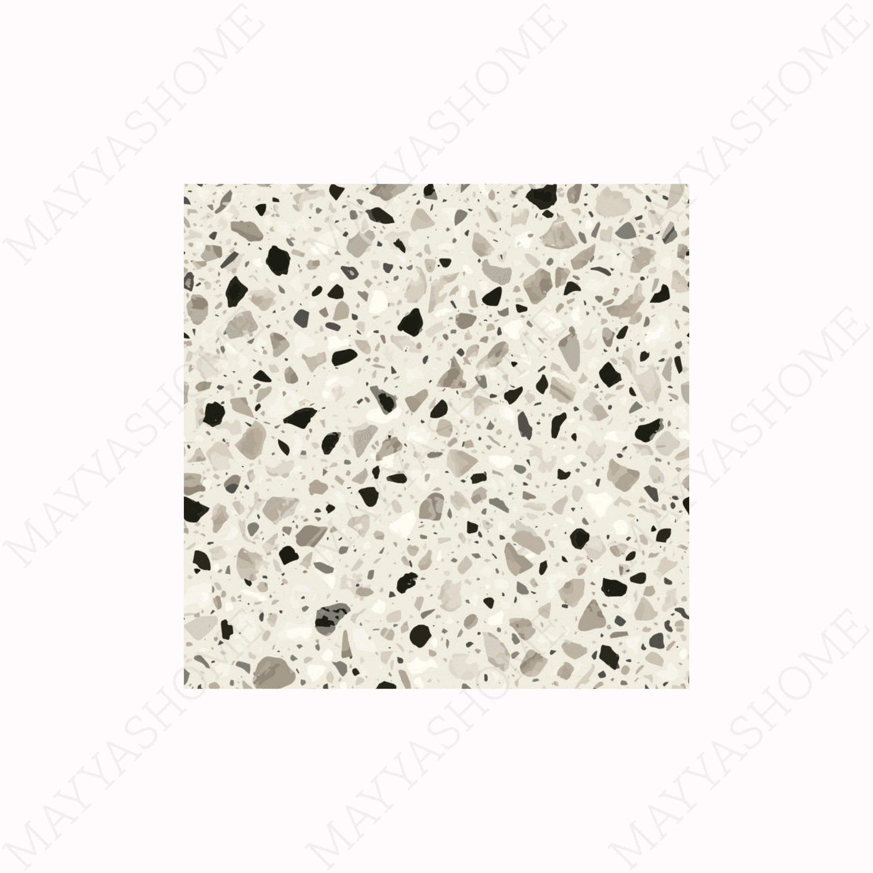 SAUDI Matt Porcelain Tile 45x45cm – 12MM Thick Natural Stone Look Floor & Wall Tile