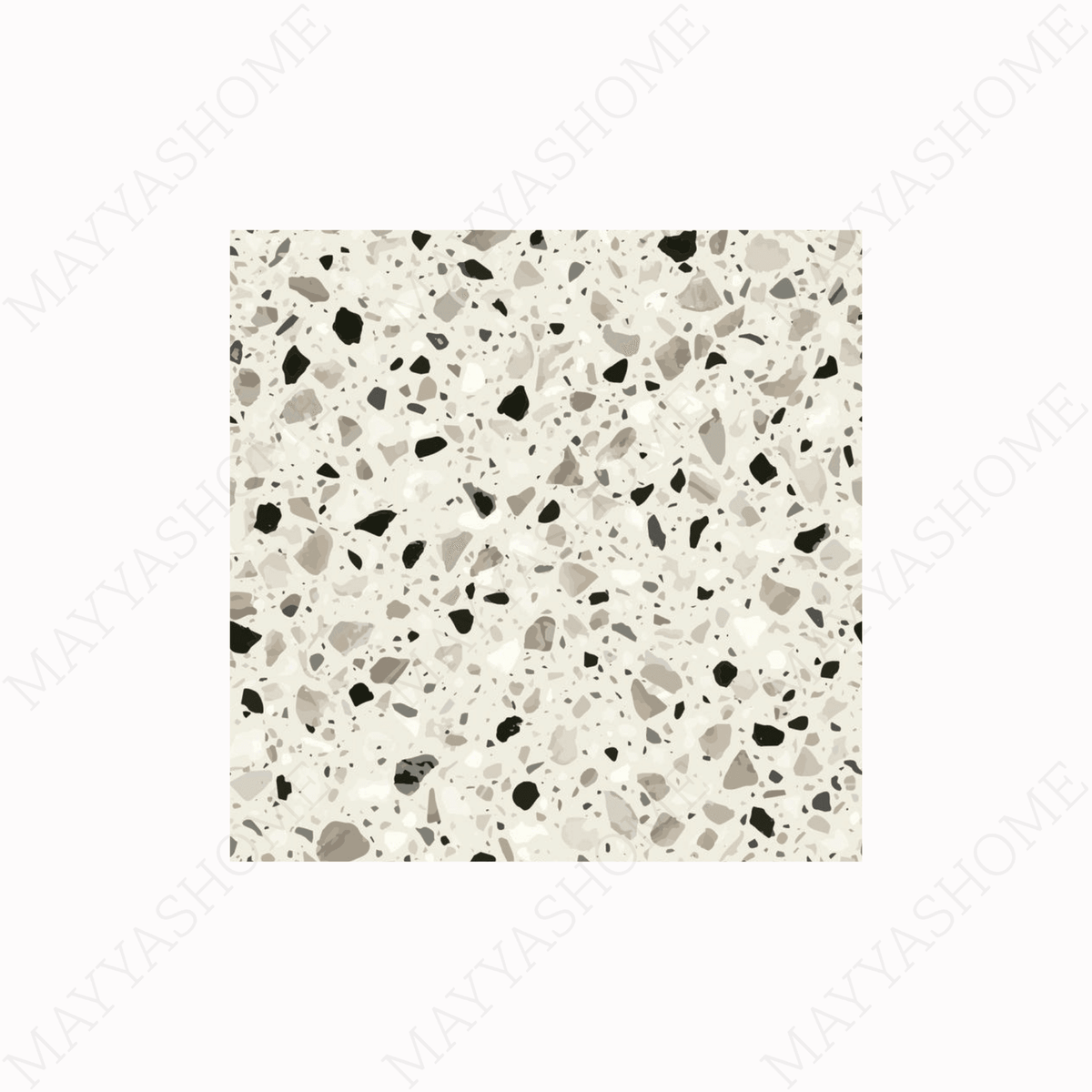 SAUDI Matt Porcelain Tile 45x45cm – 12MM Thick Natural Stone Look Floor & Wall Tile