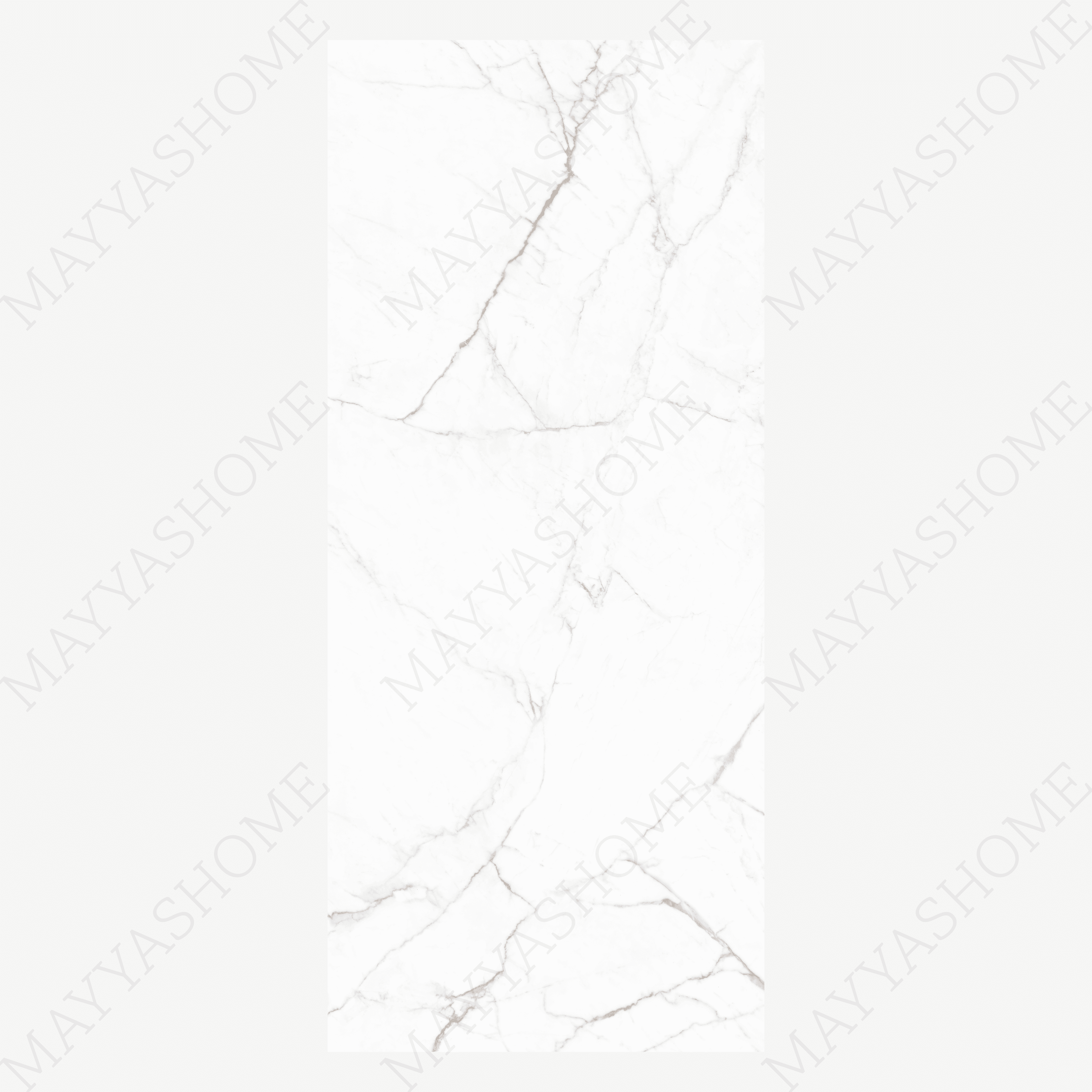 STATUARIO SUPER 120x278cm statuario marble look tile with bold veining and a sleek glossy finish. A premium large format tile for refined, elegant interiors.