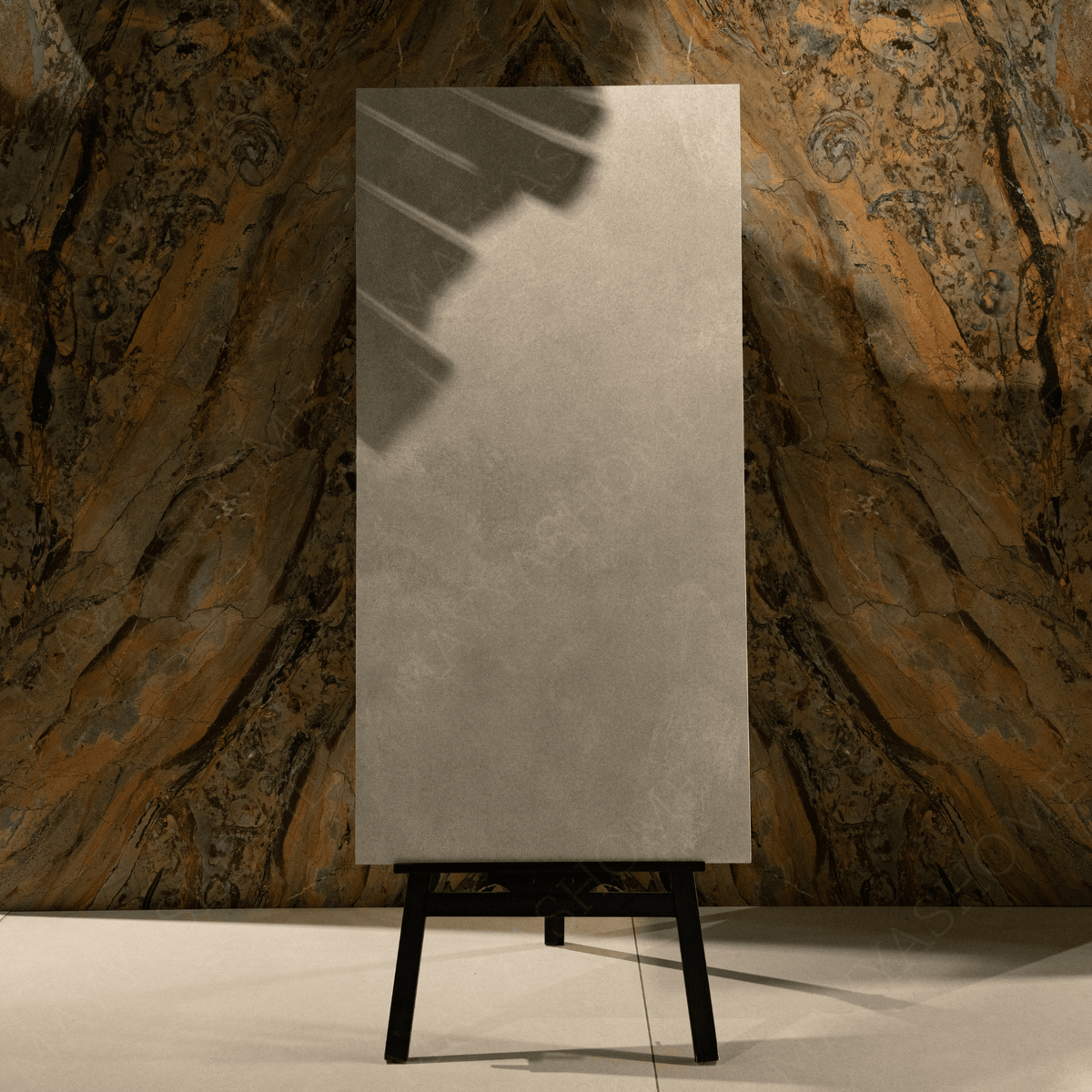 Shop AZURE GREY large format porcelain tile 60x120mm with a matt marble-look finish and 9MM thickness. Durable, scratch-resistant, and ideal for floors and walls. Perfect for stylish, glare-free modern interiors.
