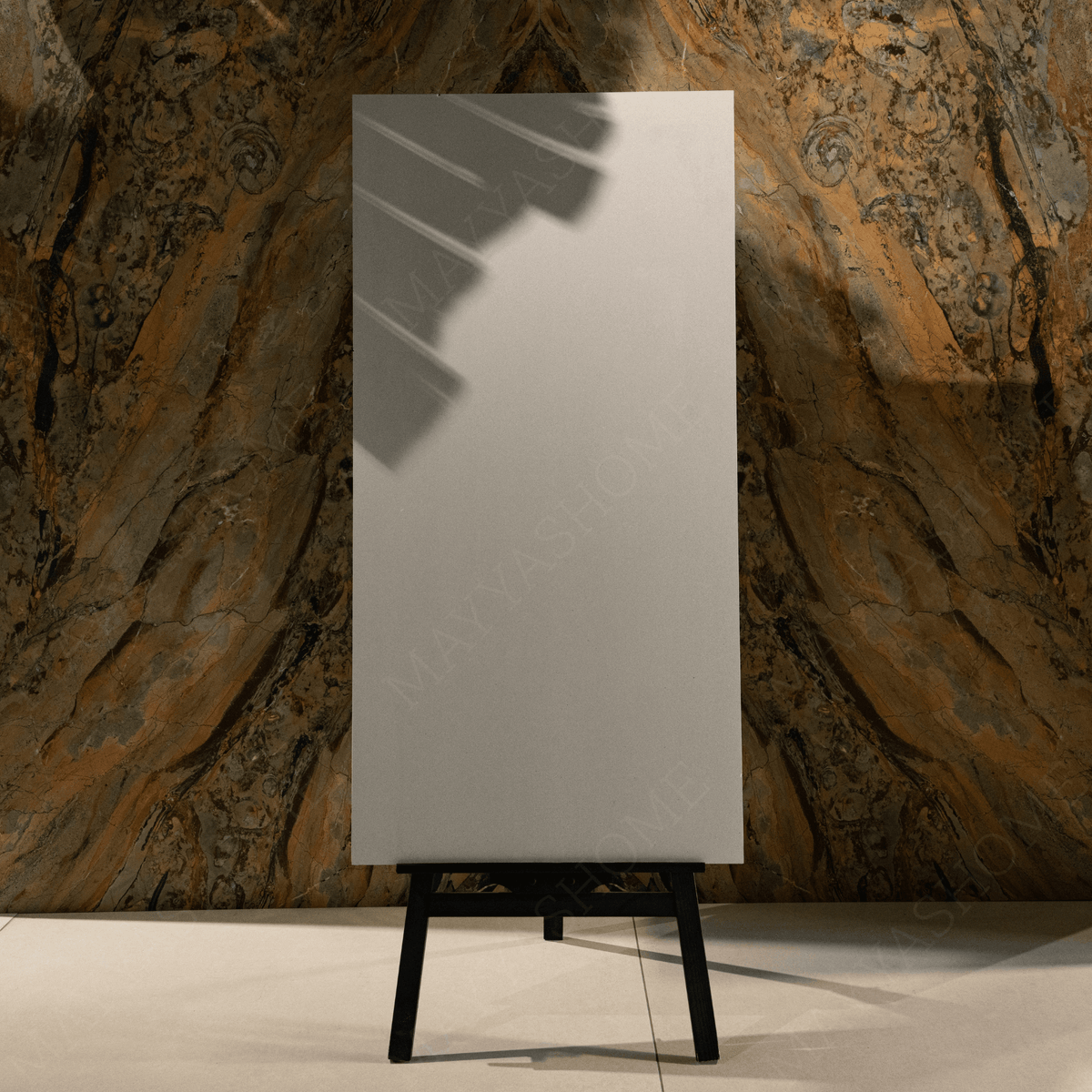 Shop SANTORINI LIGHT large format porcelain tile 600x1200mm with matt finish and 9MM thickness. Durable, scratch-resistant, and ideal for elegant, low-glare flooring and wall installations.
