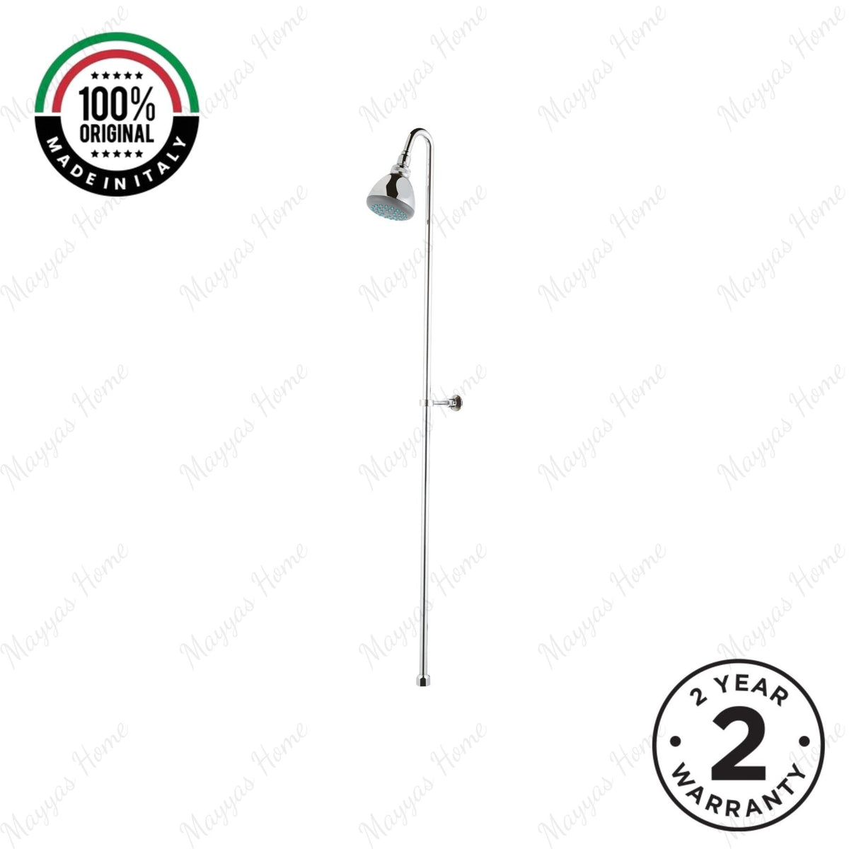Shower column with adjustable shower head, wall bracket and G1/2 female connection. Ideal for hotels, healthcare facilities and residential bathrooms in UAE.