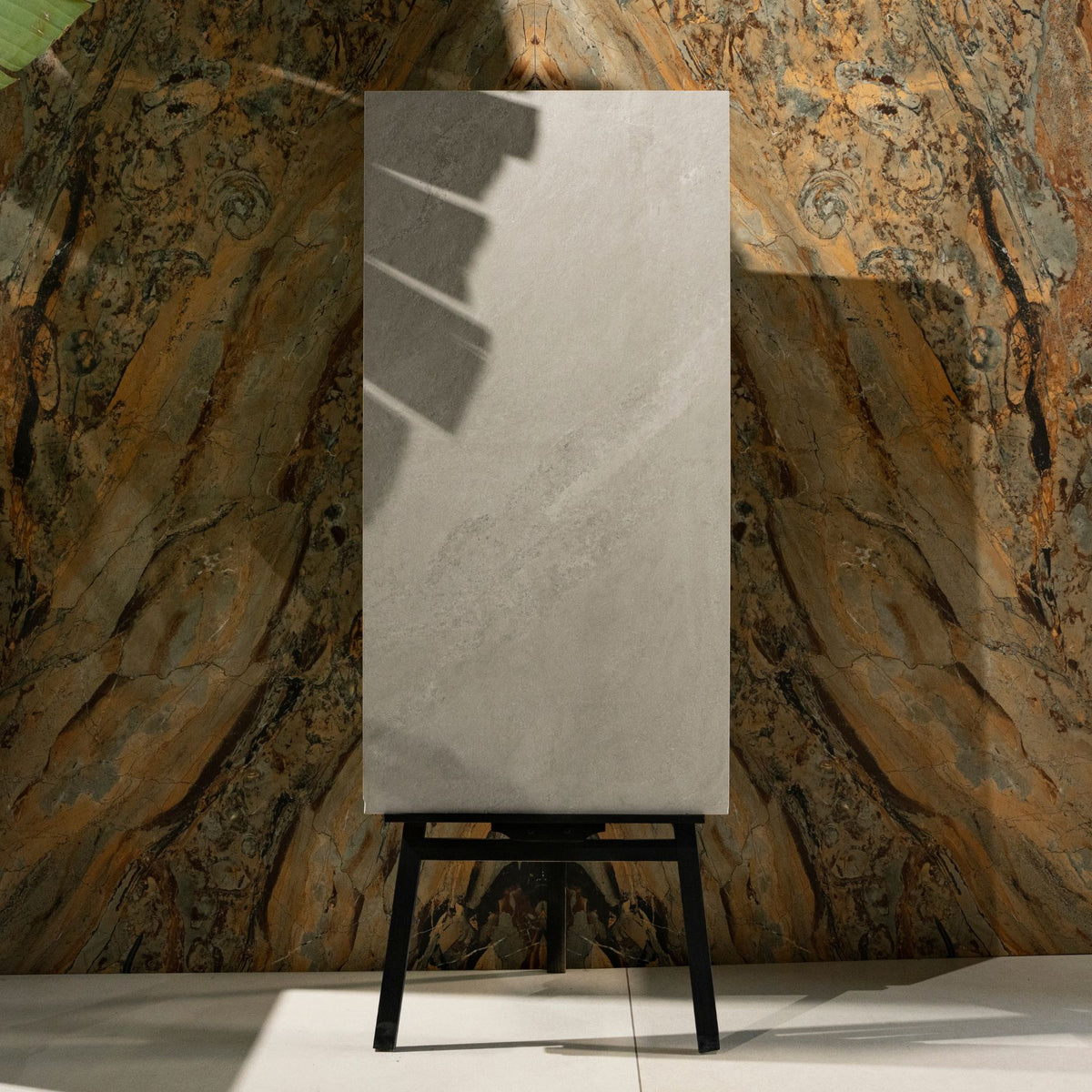Silent Cloud matt porcelain tile 60x120cm x2mm with soft cloud texture, durable large format surface ideal for modern floors, walls and premium interiors.