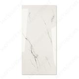 Silver Mist Vein porcelain tile 60x120cm 9mm thickness, light grey marble look design, durable porcelain tile for modern floors and walls.