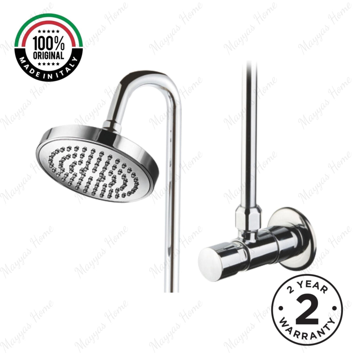Single-water shower tap with 15–25 second timer, shower column, shower head and anti-vandal design. Ideal for gyms, hospitals and public facilities in UAE.