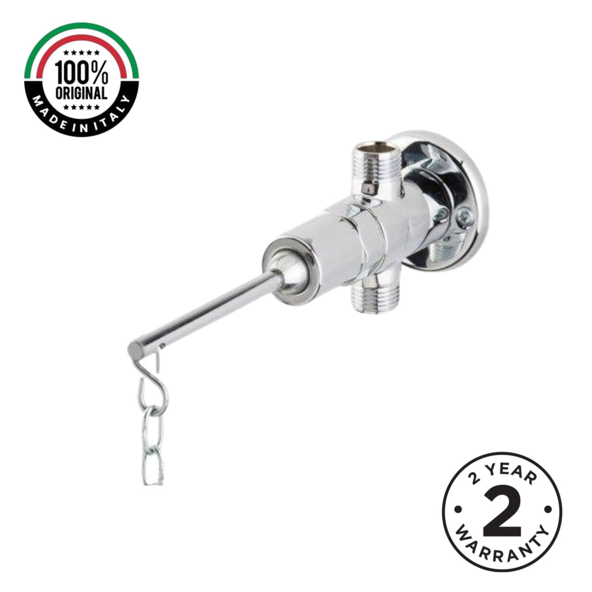Single water timed shower faucet with chain control, 15–25 second operation and water-saving flow limiter options. Ideal for UAE commercial, hospitality and public shower facilities.