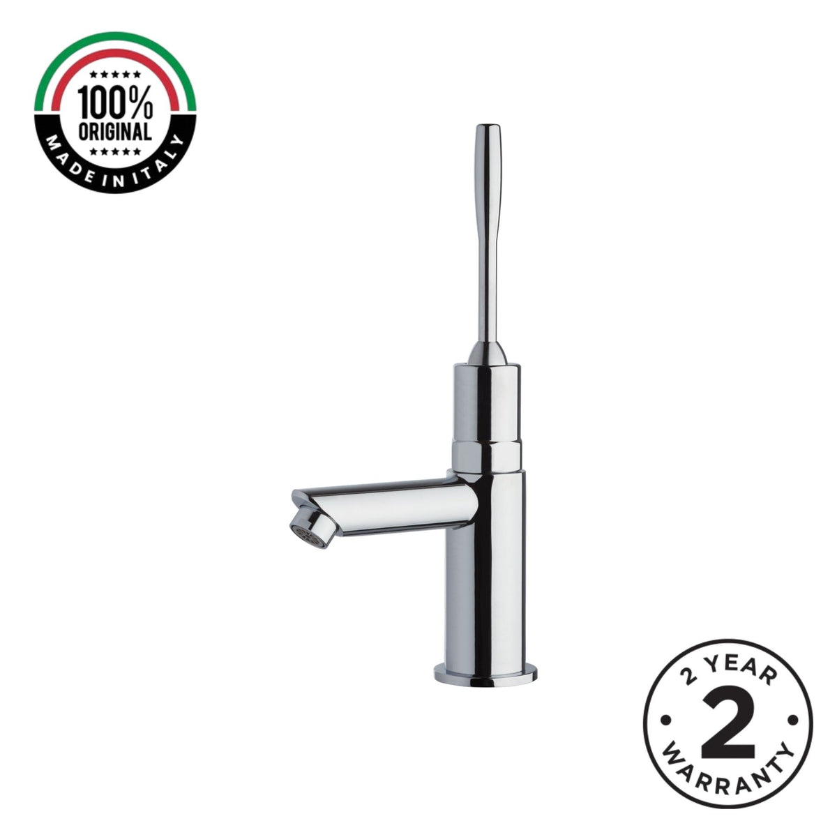 Single water timed sink tap with 8–12 second lever control, chrome finish and flexible hose connection. Ideal for healthcare, commercial and public washrooms UAE.
