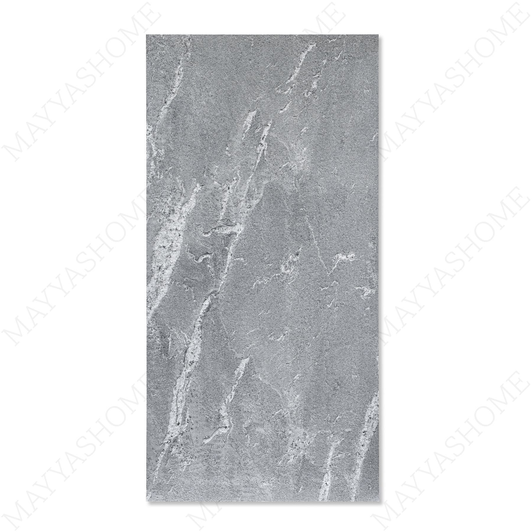 Slate Grey porcelain tile 60x120cm features a bold stone look with premium porcelain durability, ideal for modern floor and wall applications.