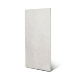 Soft Glacier matt porcelain tile 60x120cm x 2mm with smooth stone look, durable large format surface ideal for modern floors, walls and premium interiors.