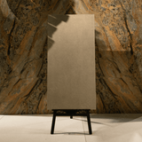 Solid Biscuit porcelain tile 60x120cm 9mm thickness, beige solid matte design, durable porcelain tile ideal for modern floors and walls.