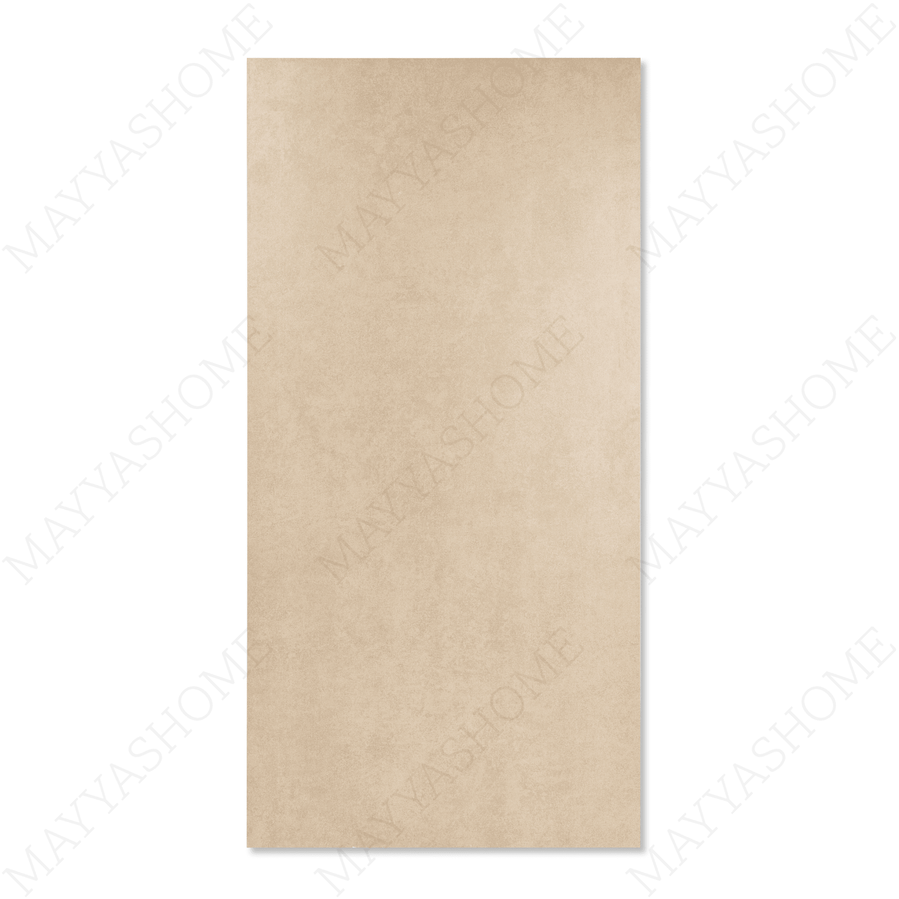 Solid Biscuit porcelain tile 60x120cm 9mm thickness, beige solid matte design, durable porcelain tile ideal for modern floors and walls.