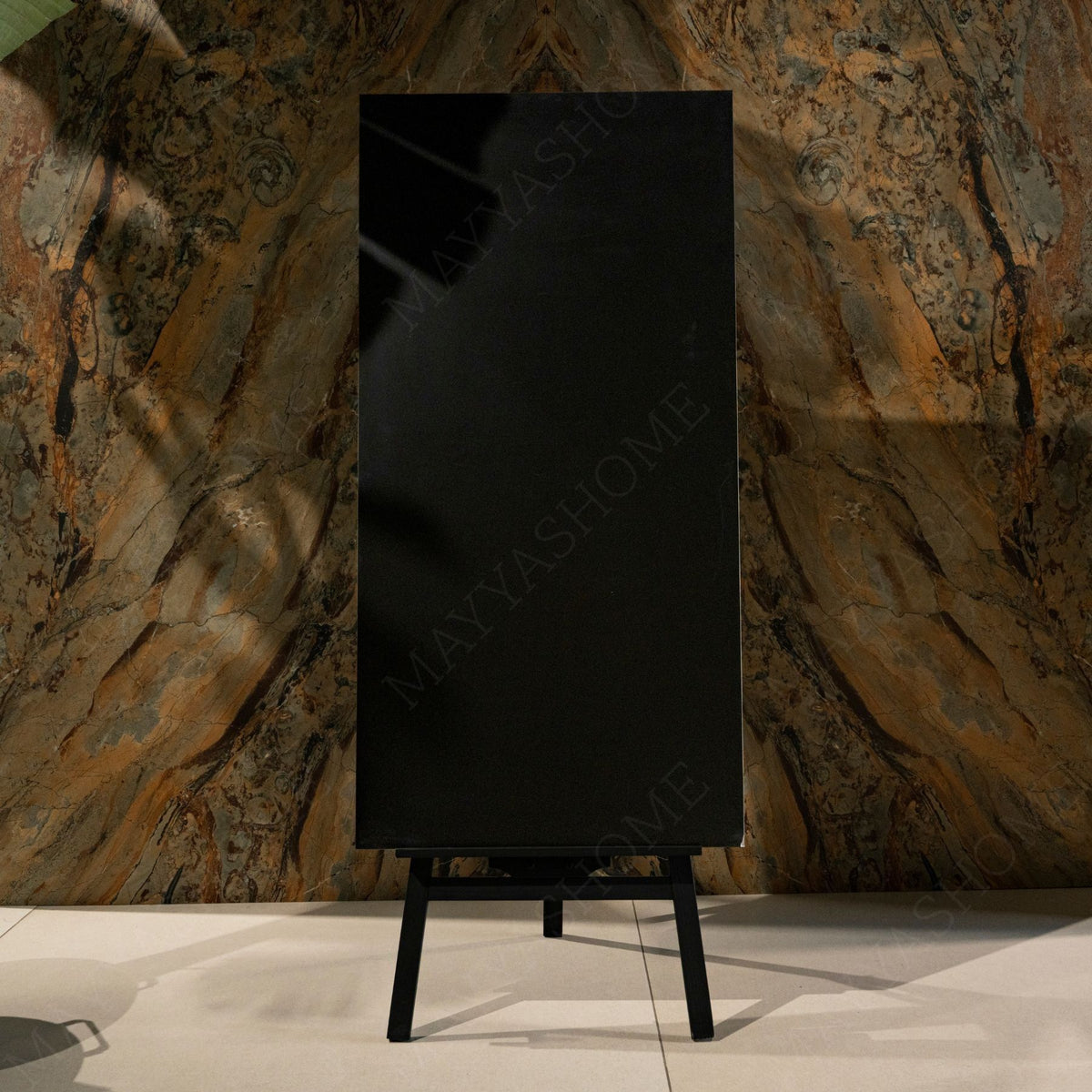 Solid Black matte porcelain tile 60x120cm 9mm offers a bold modern look with durable porcelain strength for premium floor and wall spaces.