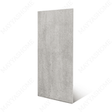 Sparkle Cemento Light Grey tiles (60x120cm, 9mm) feature a Matt finish with a subtle light grey cement look. Ideal for Indoor Floors and Walls, these Porcelain tiles offer a modern, industrial aesthetic. The matt surface provides a smooth texture, creating a sleek and understated atmosphere perfect for enhancing both residential and commercial interiors.