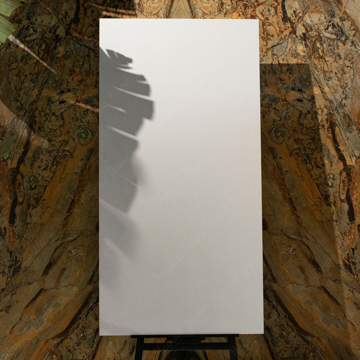 Sparkle White 80x160cm porcelain tile with rocker matt finish. Strong 09mm thickness, ideal for modern interiors with a touch of elegance and shimmer.