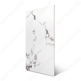Statuario Vistota porcelain tile 60x120cm with 9mm thickness, Italian marble look, durable porcelain, ideal for floors and walls.