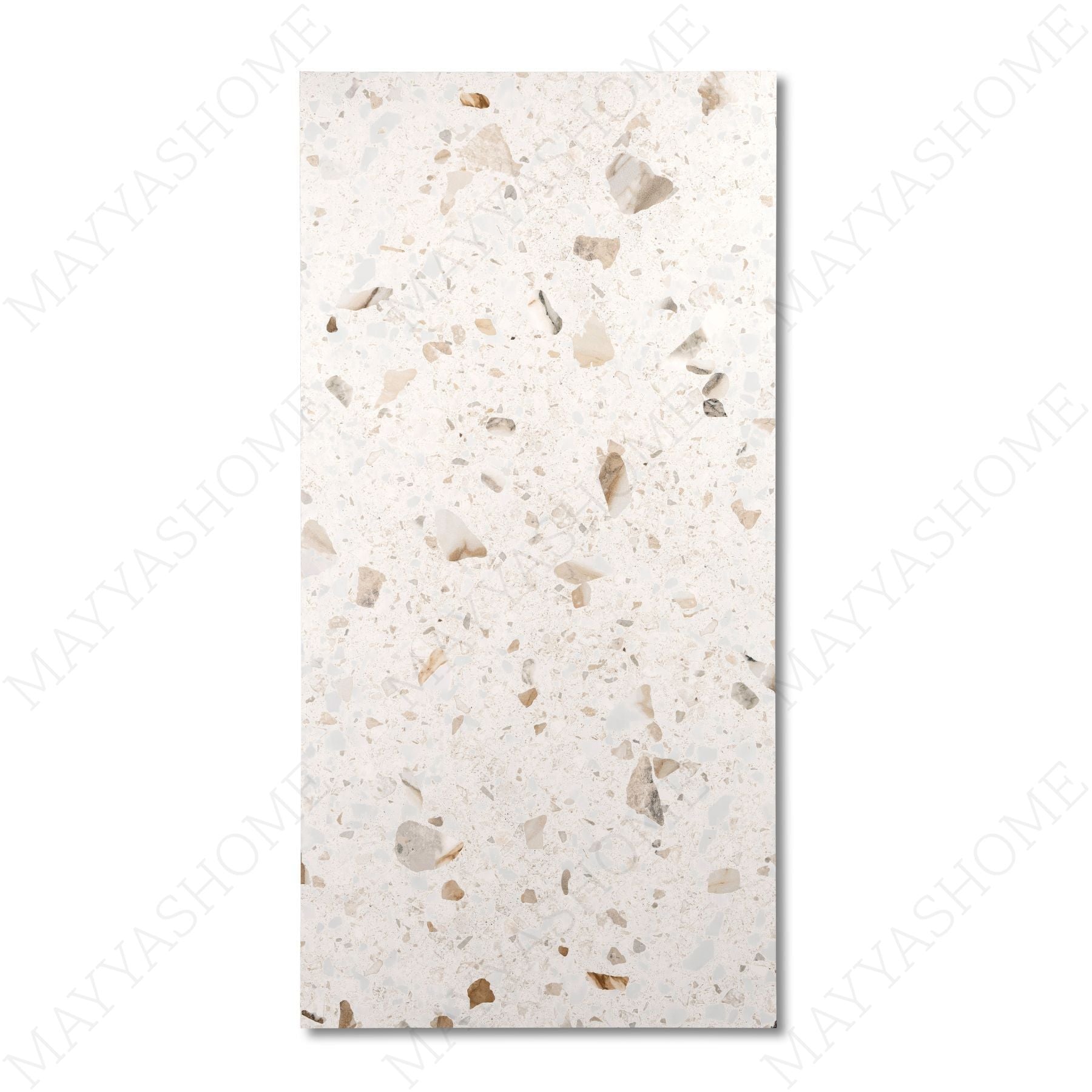 Stone Craft (60x120cm, 09mm) tiles feature a Random Glitter on Matt Special Finish that enhances the natural beauty of Porcelain. Perfect for indoor floors and walls