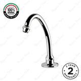 Swivel sink spout for above-counter installation with G1/2 male connection and flow limiter options. Ideal for kitchens, hospitals and commercial facilities in UAE.