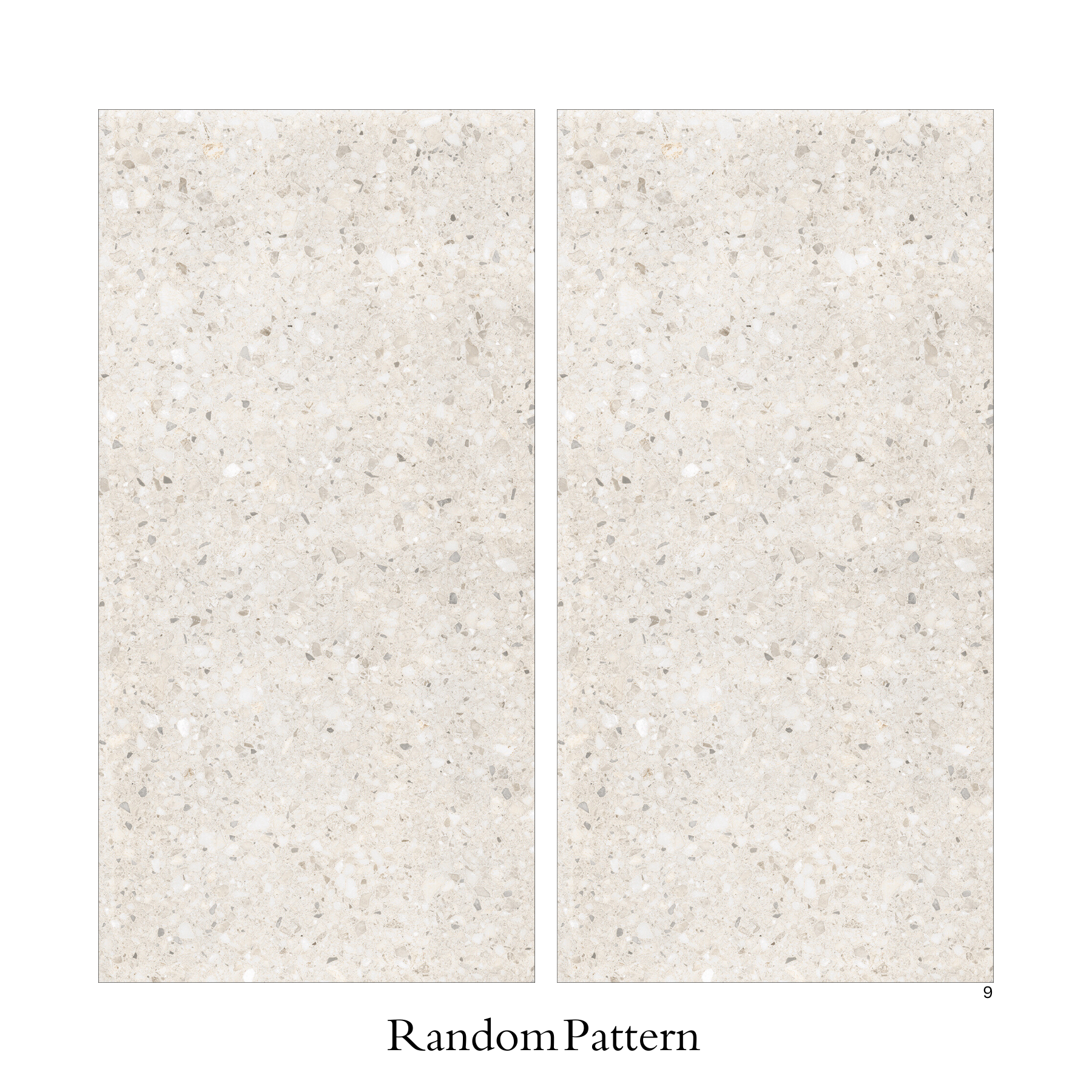 Terrazo Crema 60x120cm porcelain tile, 20mm thick with R11 slip-resistant rough matt finish. Classic terrazzo look, perfect for outdoor spaces.