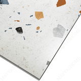 Terrazzo Pastel porcelain tile 60x120cm with 9mm thickness, terrazzo look finish, durable porcelain, ideal for floors and walls.