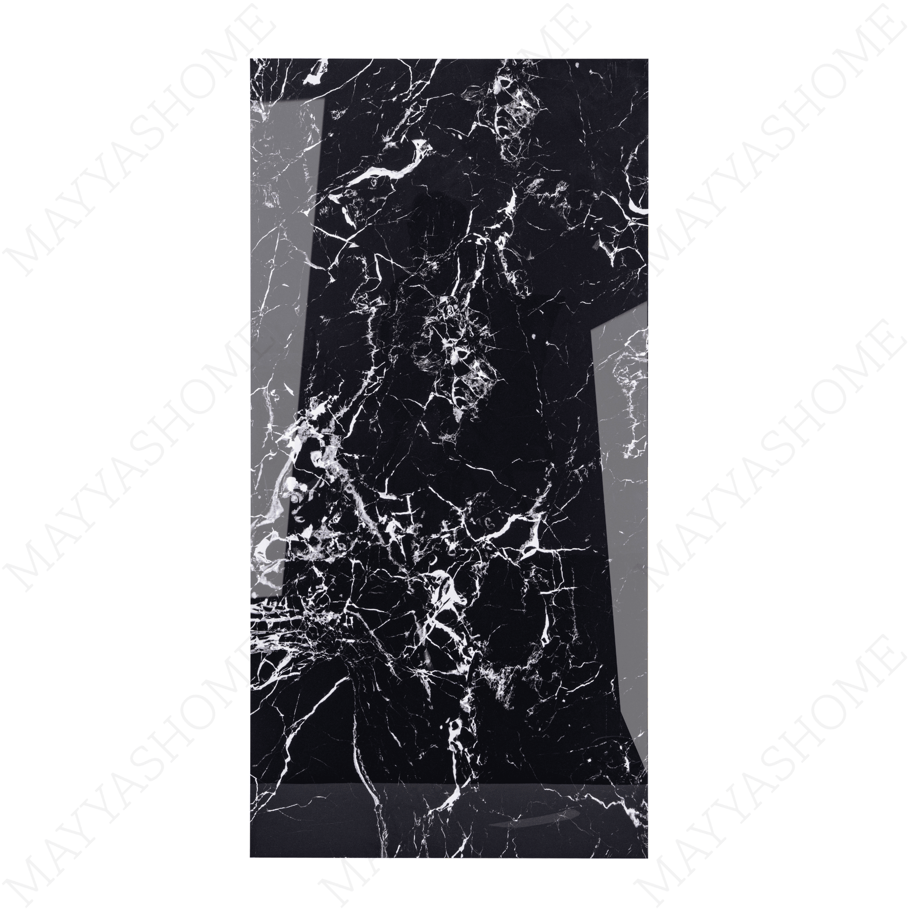 Torondo Negro Grand porcelain tile 60x120cm 9mm thickness, black marble look design, durable porcelain tile for luxury floors and walls.