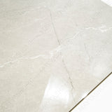 Toscana Grey glossy marble effect porcelain tile 60x120cm with 9mm thickness features soft grey tones, natural veining and polished finish.