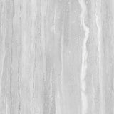 Traventino Ash polished porcelain slab in 120x280cm with 6mm thickness, offering a refined travertine look for premium floors, walls and luxury interiors.