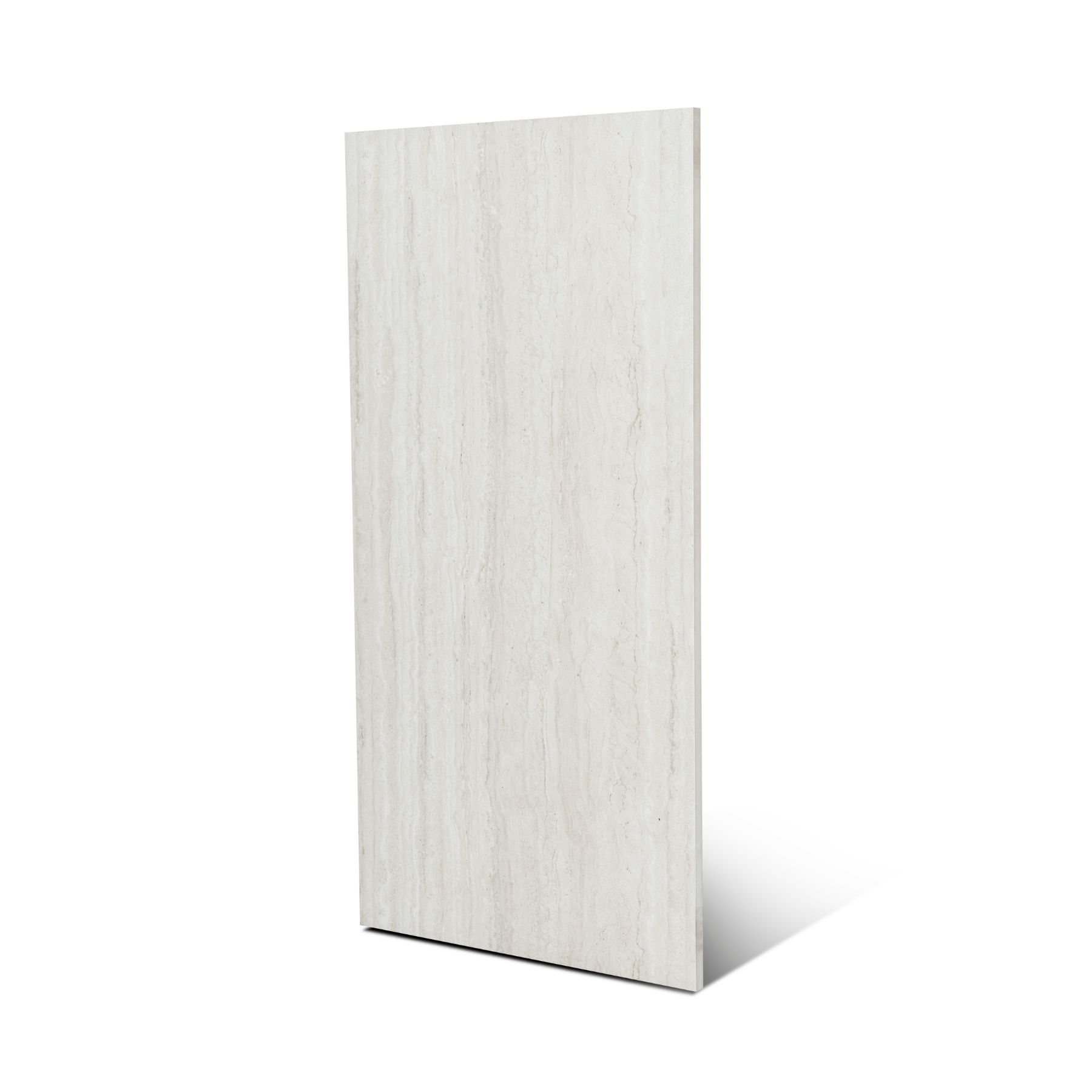 Travertino Crema matt porcelain tile 60x120cm x2mm with warm stone look, durable large format surface ideal for modern floors, walls and premium interiors.