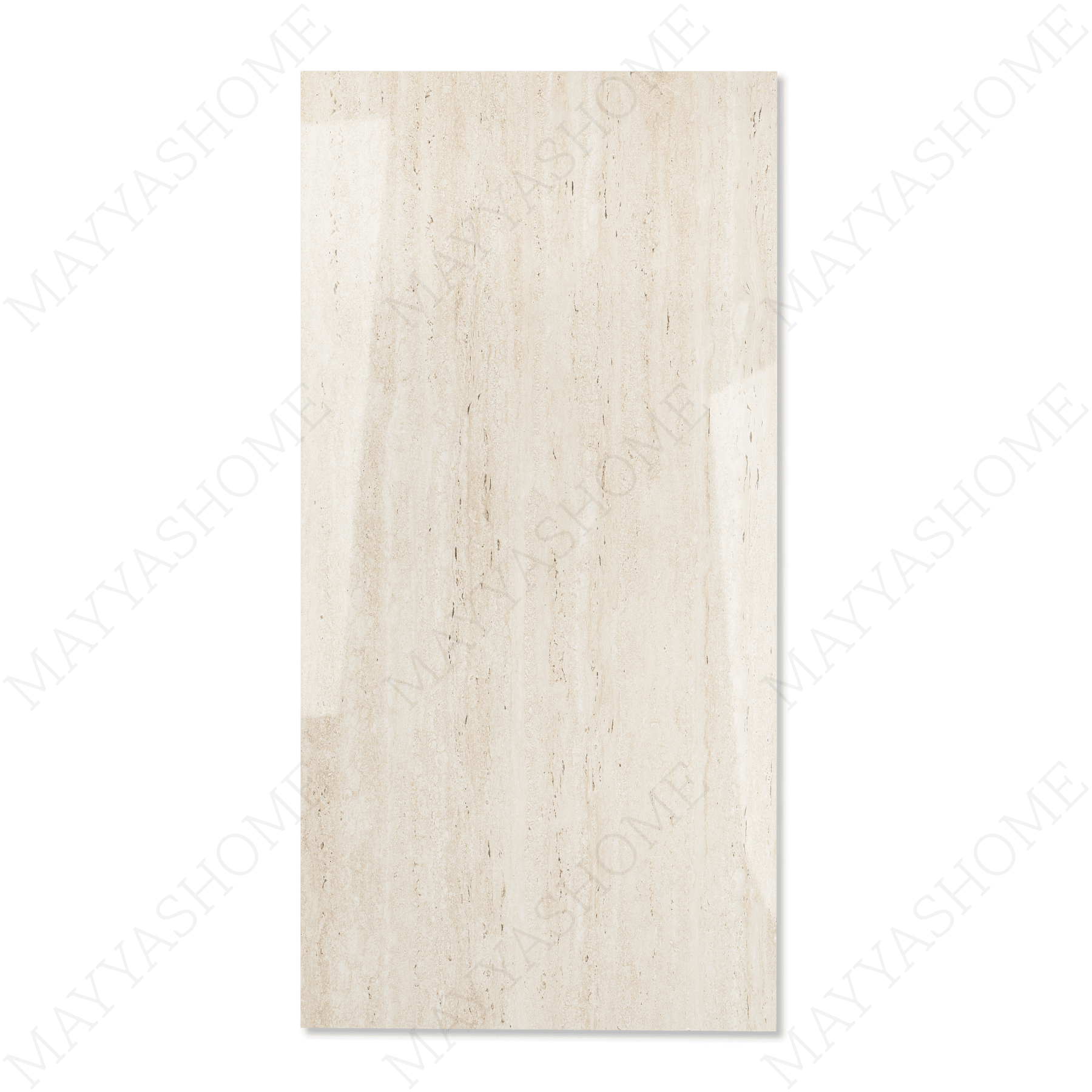 Travo Crema porcelain tile 60x120cm 9mm thickness, creamy marble look design, durable porcelain tile ideal for elegant floors and walls.