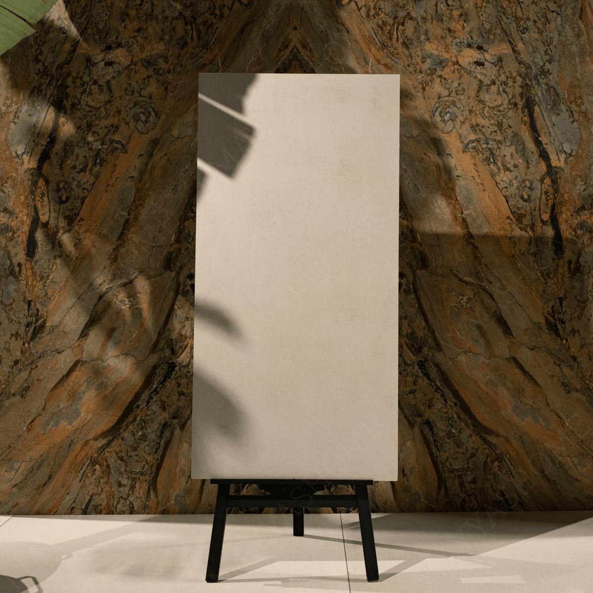 Caldera Ash Luxury Stone Look Porcelain Tile 60x120cm – 9mm Thickness