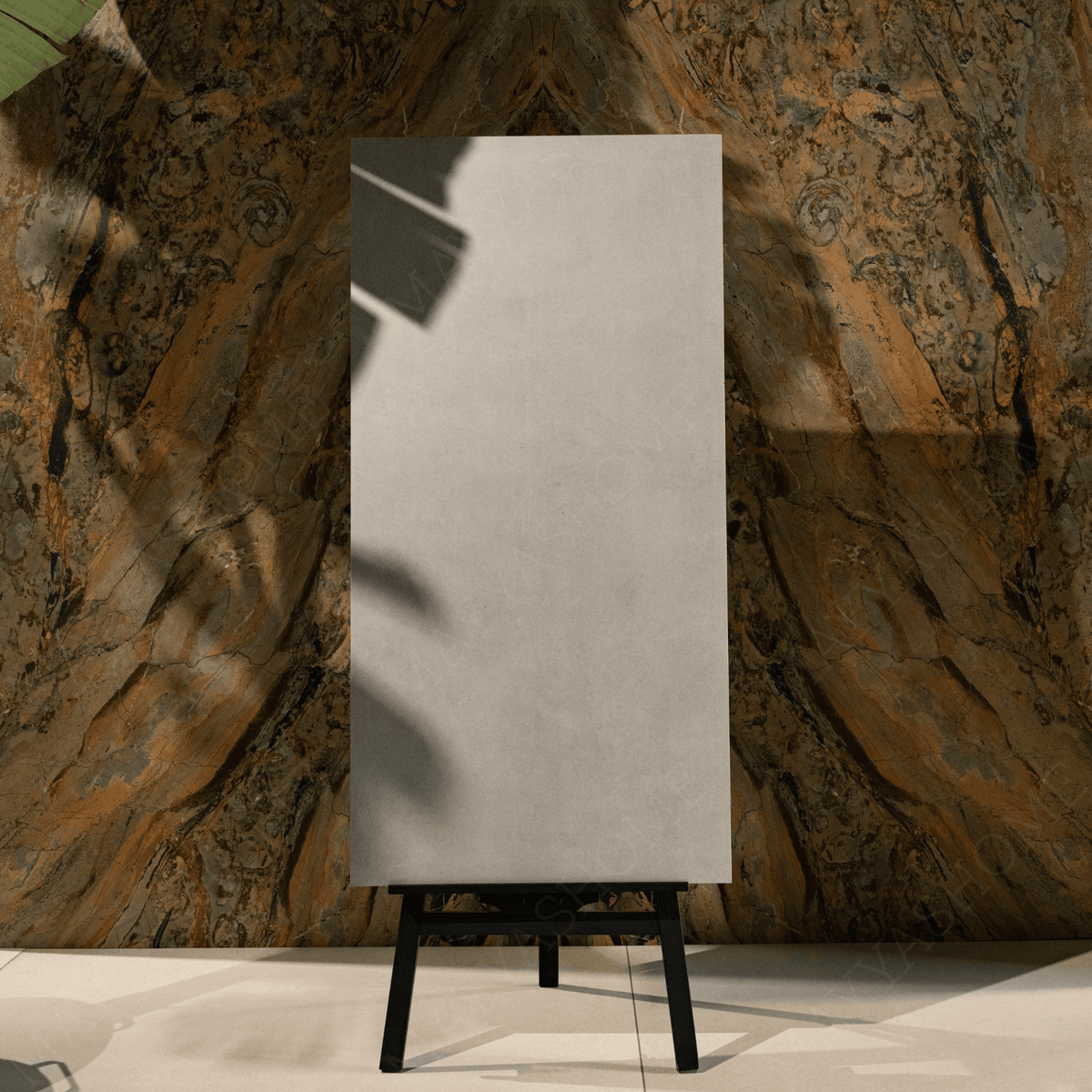 Royal Ivory Luxury Marble Look Porcelain Tile 60x120cm – 9mm Thickness