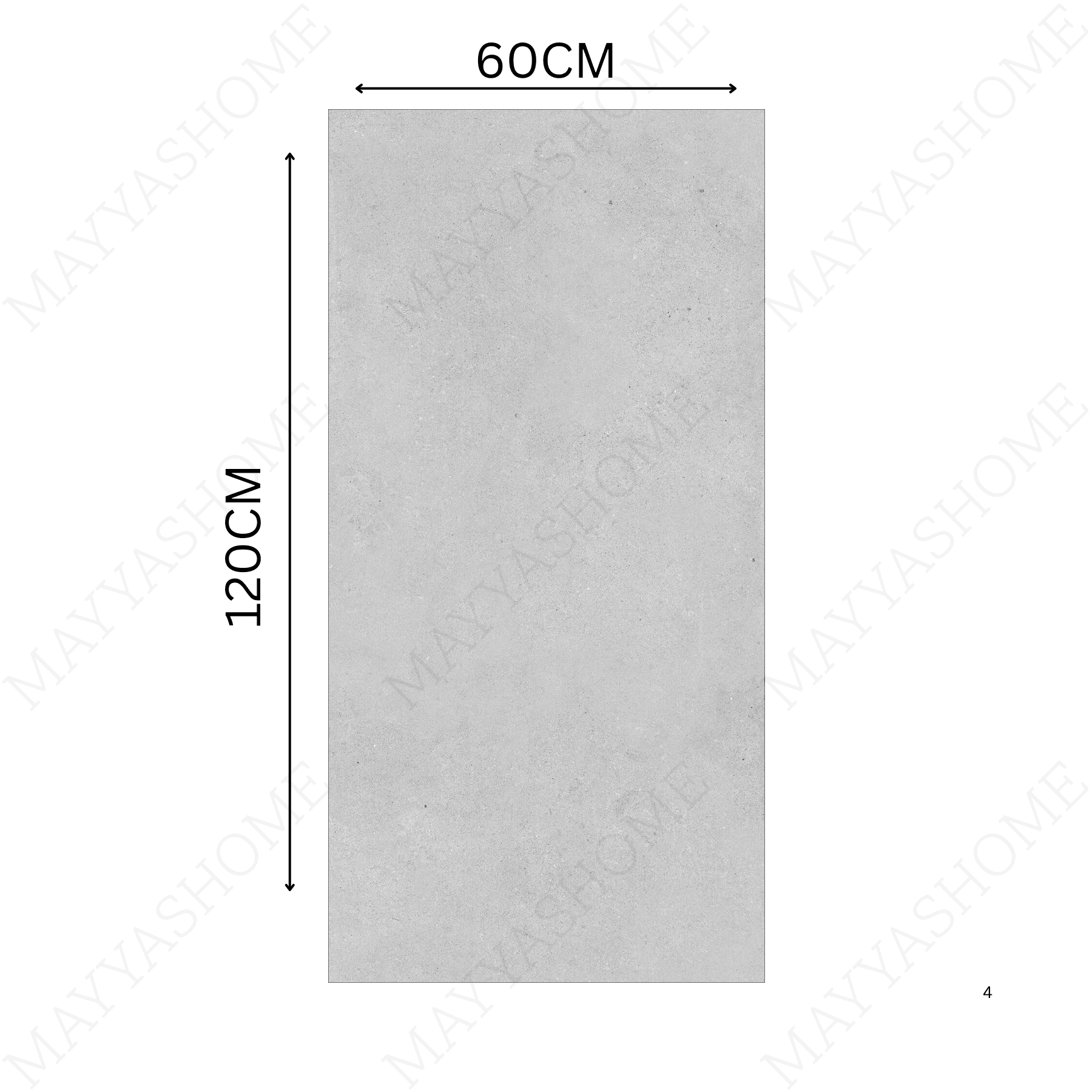 Urban Stone Gris 60x120cm outdoor porcelain tile, 20mm thick with R11 slip-resistant rough matt finish. Durable and stylish for modern spaces.