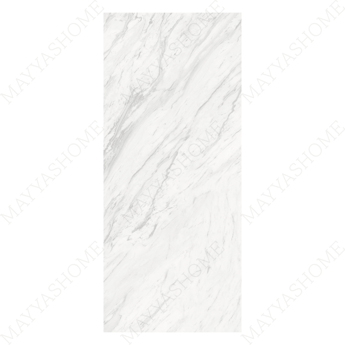 Venato Medielle Pearl White 120x320cm matt porcelain slab with book-match design. Ideal for luxury walls, floors, and countertops.