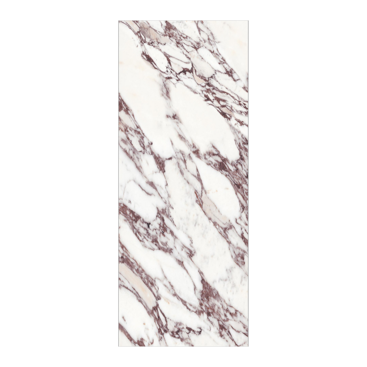 Viola White 80×320cm / 120×240cm White 15mm – Glossy Porcelain Tile
