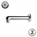 Wall mounted fixed washbasin spout with G1/2 male connection and flow limiter compatibility. Ideal for commercial, hospitality and residential bathrooms in UAE.