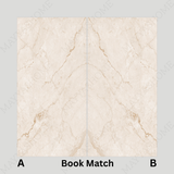 Breccia Oyster 120x240cm 09mm – Book-Match Glossy Tile