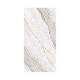 Placia Bianco 120x240cm 09mm – Book-Match Glossy Tile